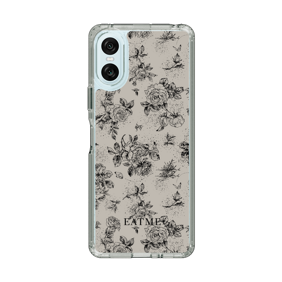 Slim Protection Case［ EATME - Toile de Jouy - Gray ］