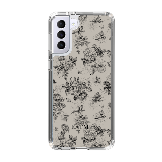 Slim Protection Case［ EATME - Toile de Jouy - Gray ］