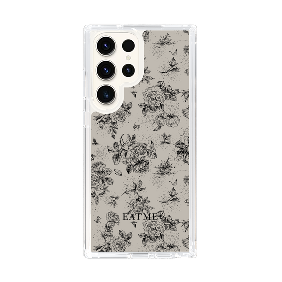 Slim Protection Case［ EATME - Toile de Jouy - Gray ］