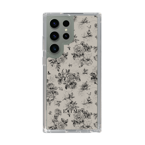 Slim Protection Case［ EATME - Toile de Jouy - Gray ］