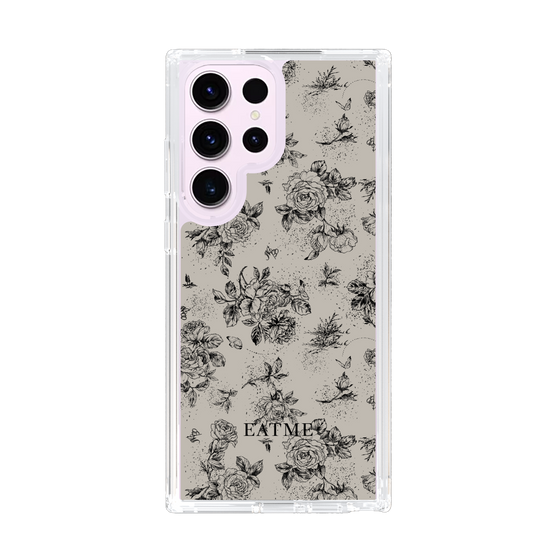 Slim Protection Case［ EATME - Toile de Jouy - Gray ］