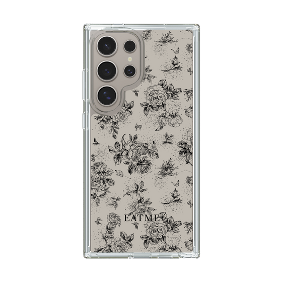 Slim Protection Case［ EATME - Toile de Jouy - Gray ］
