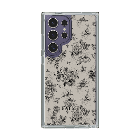 Slim Protection Case［ EATME - Toile de Jouy - Gray ］