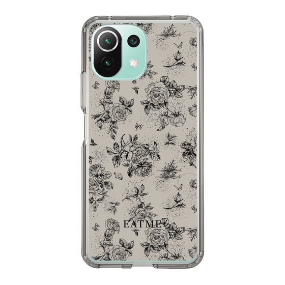 Slim Protection Case［ EATME - Toile de Jouy - Gray ］