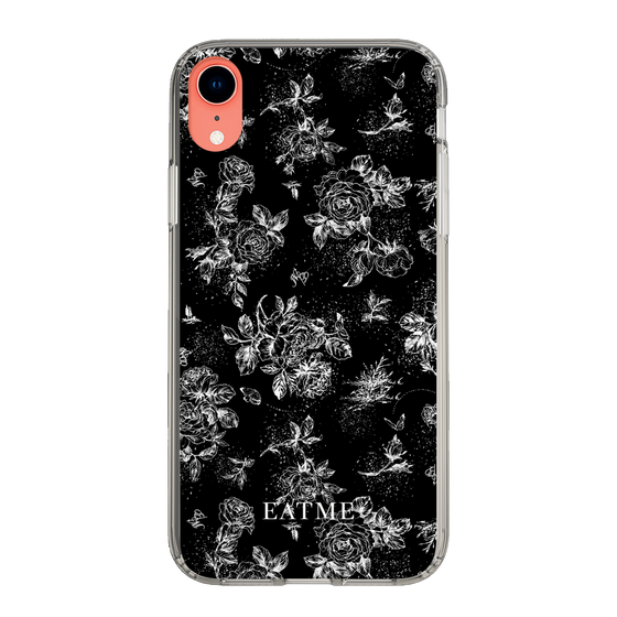 Slim Protection Case［ EATME - Toile de Jouy - Black ］