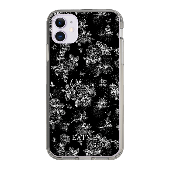 Slim Protection Case［ EATME - Toile de Jouy - Black ］