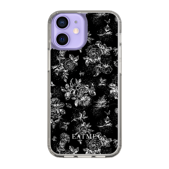 Slim Protection Case［ EATME - Toile de Jouy - Black ］