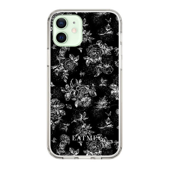 Slim Protection Case［ EATME - Toile de Jouy - Black ］