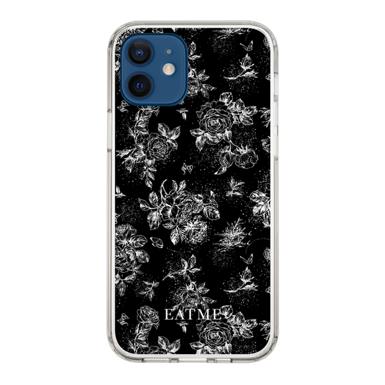 Slim Protection Case［ EATME - Toile de Jouy - Black ］