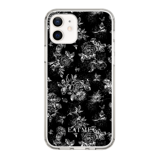 Slim Protection Case［ EATME - Toile de Jouy - Black ］