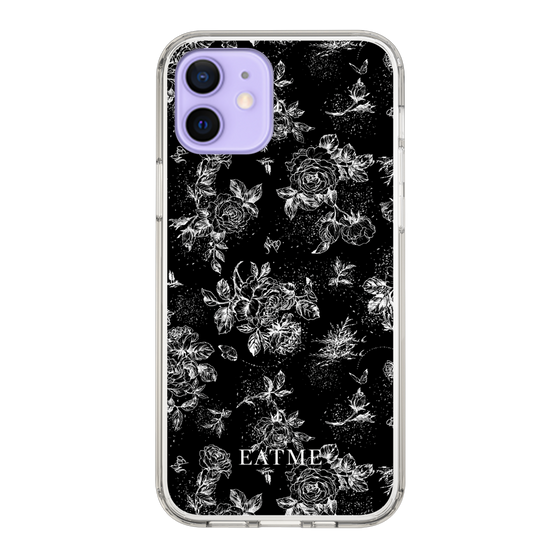 Slim Protection Case［ EATME - Toile de Jouy - Black ］