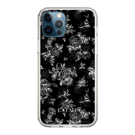 Slim Protection Case［ EATME - Toile de Jouy - Black ］