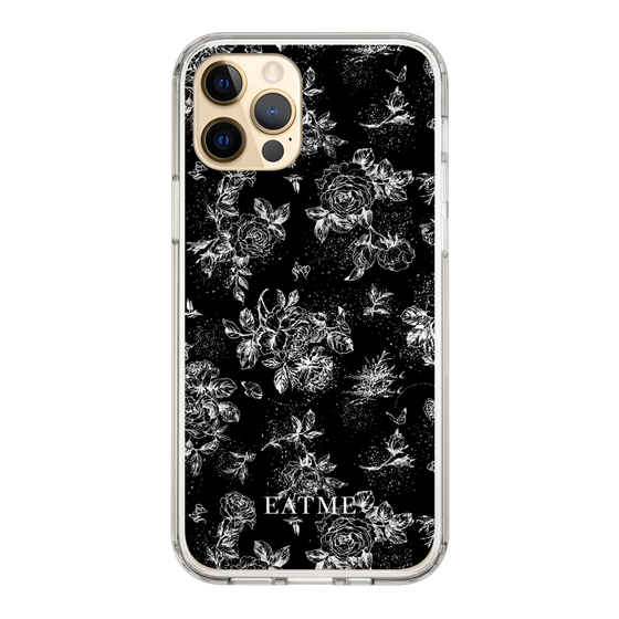 Slim Protection Case［ EATME - Toile de Jouy - Black ］