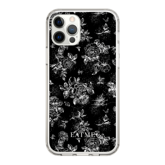 Slim Protection Case［ EATME - Toile de Jouy - Black ］