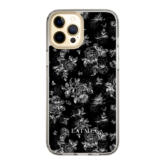 Slim Protection Case［ EATME - Toile de Jouy - Black ］