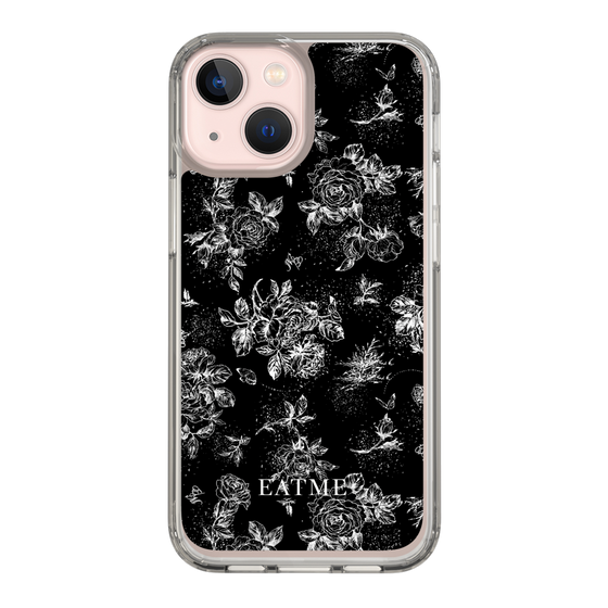 Slim Protection Case［ EATME - Toile de Jouy - Black ］
