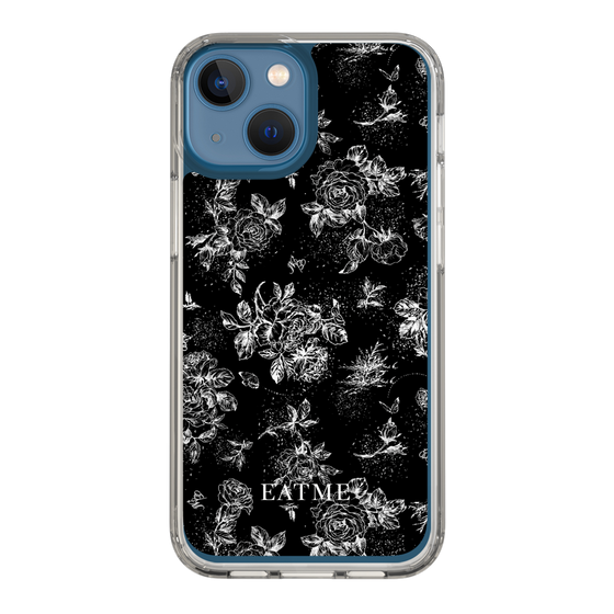 Slim Protection Case［ EATME - Toile de Jouy - Black ］