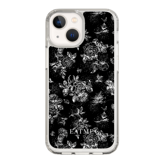 Slim Protection Case［ EATME - Toile de Jouy - Black ］