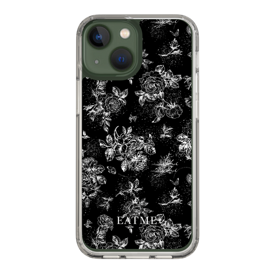Slim Protection Case［ EATME - Toile de Jouy - Black ］