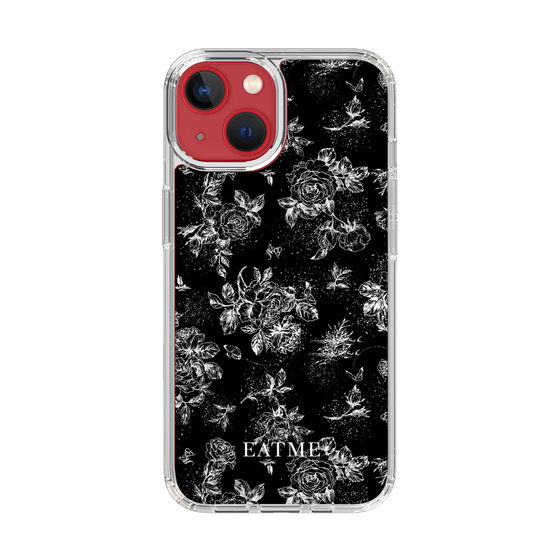 Slim Protection Case［ EATME - Toile de Jouy - Black ］