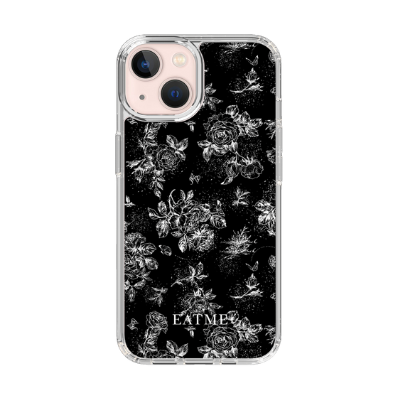 Slim Protection Case［ EATME - Toile de Jouy - Black ］