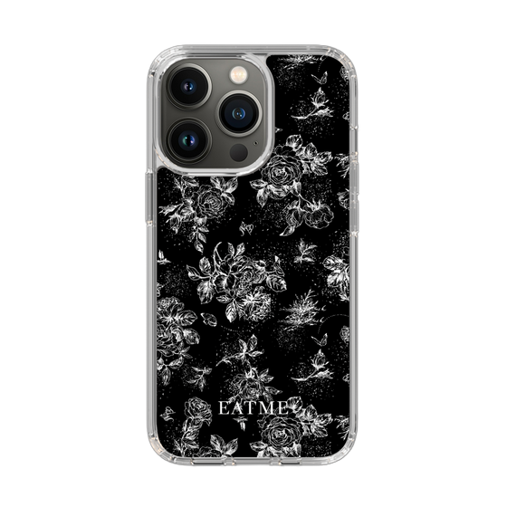 Slim Protection Case［ EATME - Toile de Jouy - Black ］