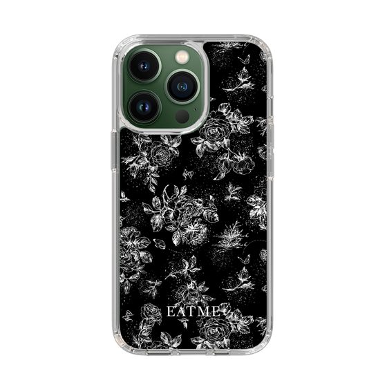 Slim Protection Case［ EATME - Toile de Jouy - Black ］