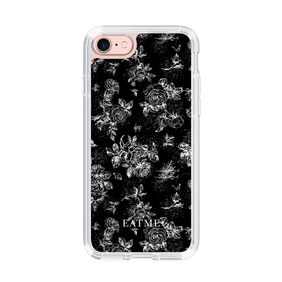 Slim Protection Case［ EATME - Toile de Jouy - Black ］