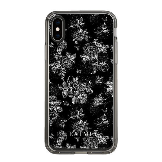 Slim Protection Case［ EATME - Toile de Jouy - Black ］
