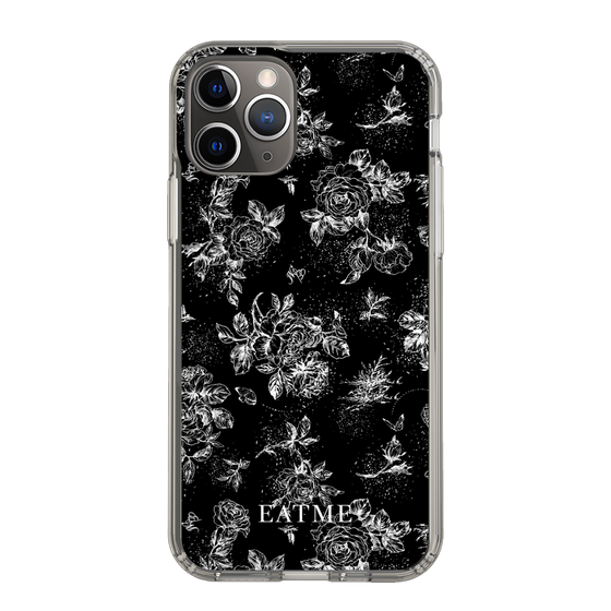 Slim Protection Case［ EATME - Toile de Jouy - Black ］