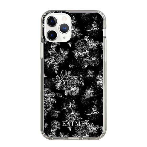 Slim Protection Case［ EATME - Toile de Jouy - Black ］