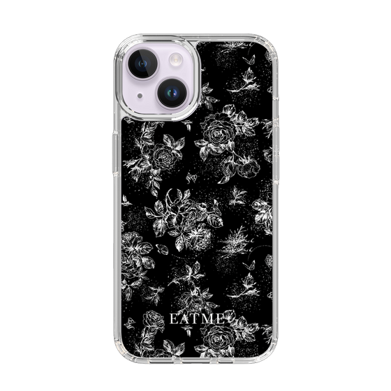 Slim Protection Case［ EATME - Toile de Jouy - Black ］