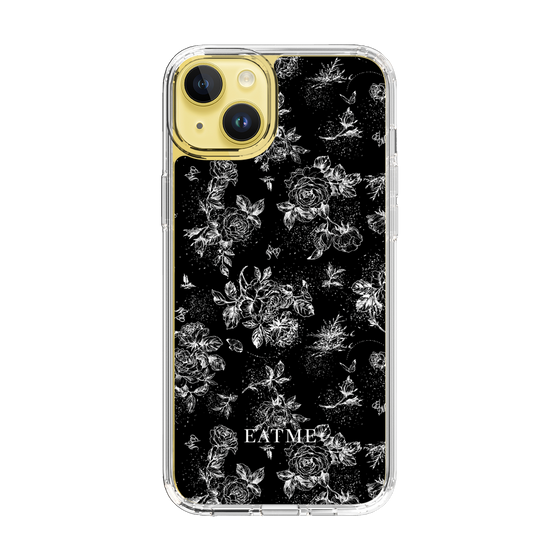 Slim Protection Case［ EATME - Toile de Jouy - Black ］