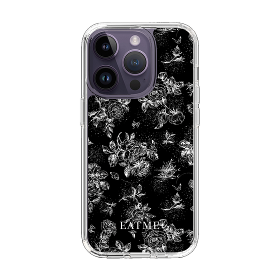 Slim Protection Case［ EATME - Toile de Jouy - Black ］