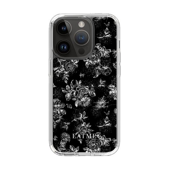 Slim Protection Case［ EATME - Toile de Jouy - Black ］