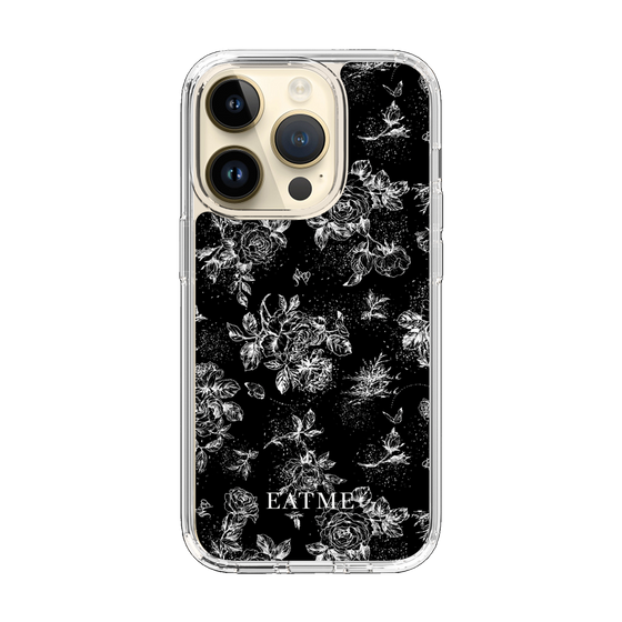 Slim Protection Case［ EATME - Toile de Jouy - Black ］