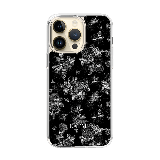 Slim Protection Case［ EATME - Toile de Jouy - Black ］