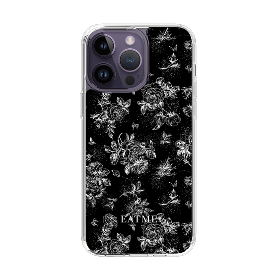 Slim Protection Case［ EATME - Toile de Jouy - Black ］