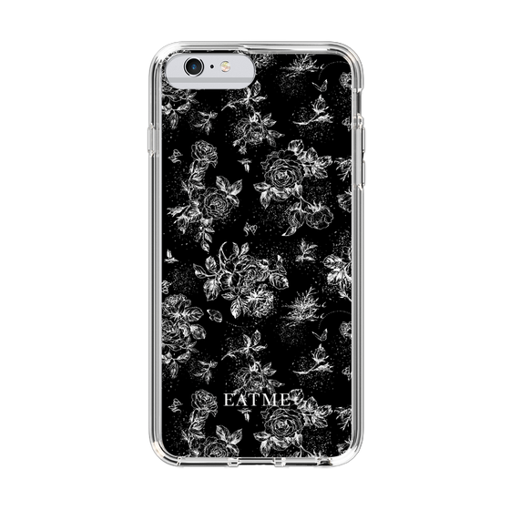 Slim Protection Case［ EATME - Toile de Jouy - Black ］