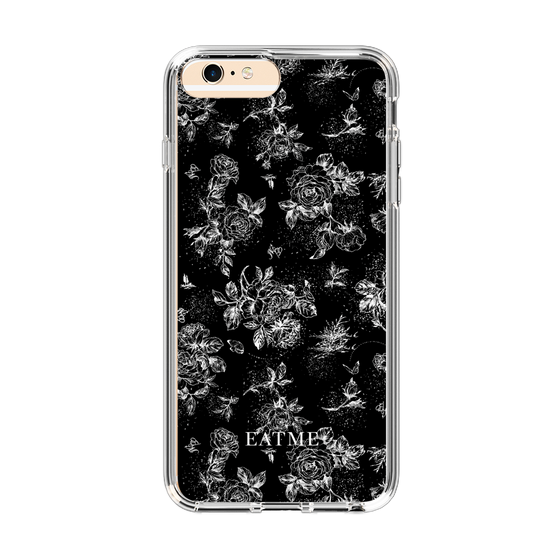 Slim Protection Case［ EATME - Toile de Jouy - Black ］