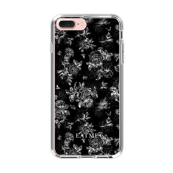 Slim Protection Case［ EATME - Toile de Jouy - Black ］