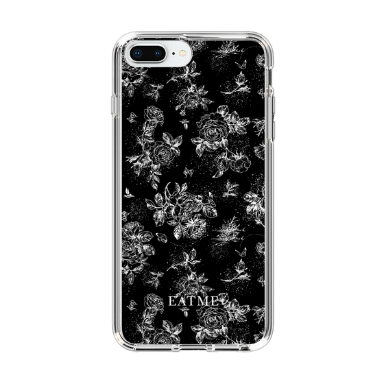 Slim Protection Case［ EATME - Toile de Jouy - Black ］