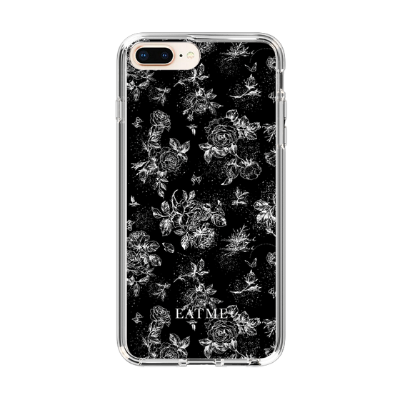 Slim Protection Case［ EATME - Toile de Jouy - Black ］