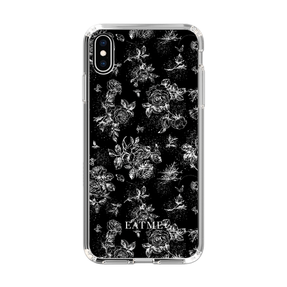 Slim Protection Case［ EATME - Toile de Jouy - Black ］