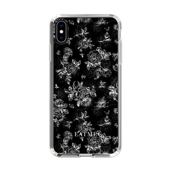 Slim Protection Case［ EATME - Toile de Jouy - Black ］