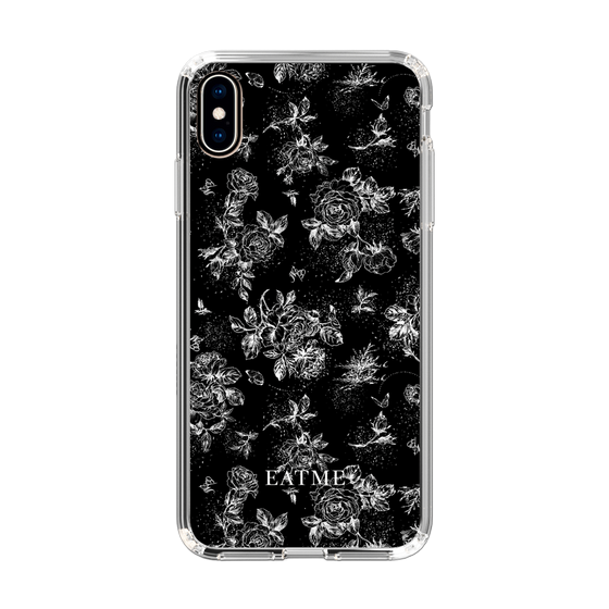 Slim Protection Case［ EATME - Toile de Jouy - Black ］