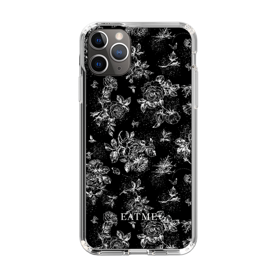 Slim Protection Case［ EATME - Toile de Jouy - Black ］
