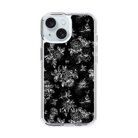 Slim Protection Case［ EATME - Toile de Jouy - Black ］