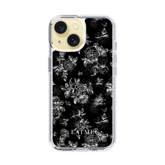 Slim Protection Case［ EATME - Toile de Jouy - Black ］