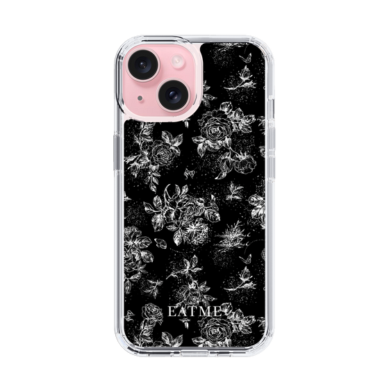 Slim Protection Case［ EATME - Toile de Jouy - Black ］